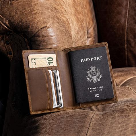 luxury passport holder for men.